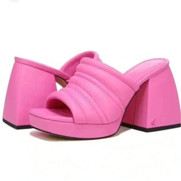 Circus by Sam Edelman Marlie Women's Size 5 Pink Crush Platform Sandal Shoes - Picture 2 of 16